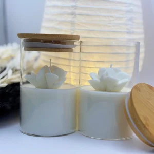 LUXURY FLORAL CANDLE JAR